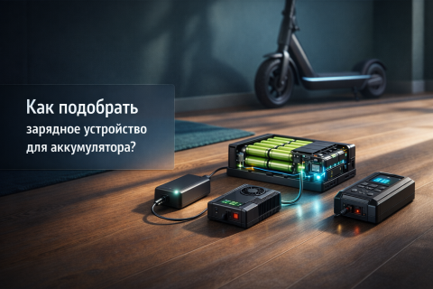 Как подобрать зарядное устройство для аккумулятора электротранспорта?