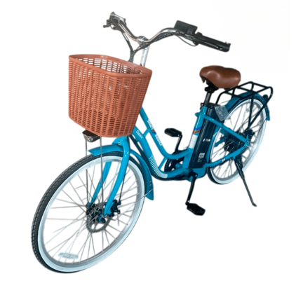 Электровелосипед SmartBalance Classic голубой