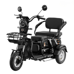 Трицикл электрический AP-H009-24 YAKAMA чёрный