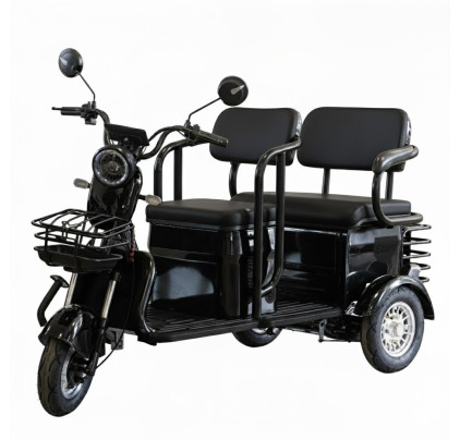Трицикл электрический AP-H009-25 YAKAMA чёрный