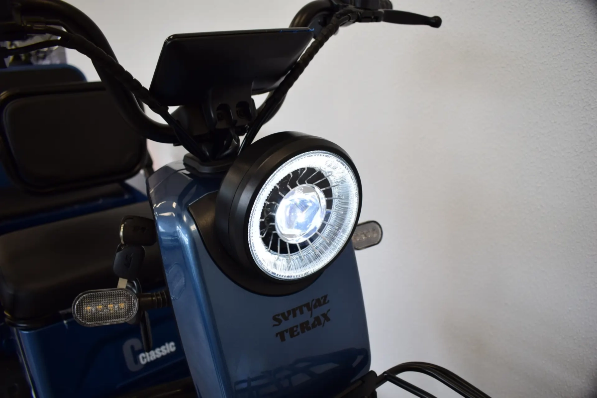 Электротрицикл Terax LONGI синий