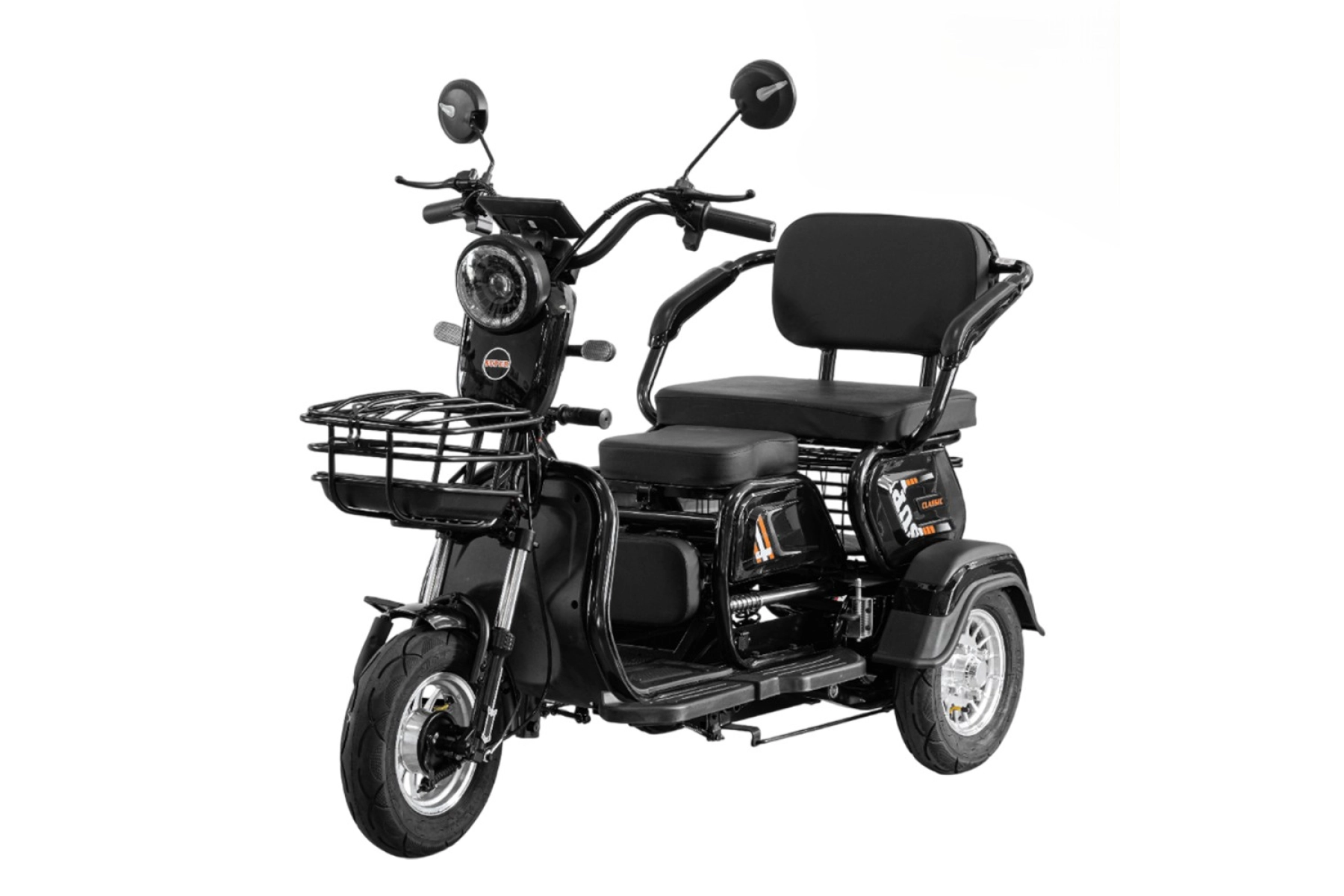 Трицикл электрический AP-H009-24 YAKAMA чёрный