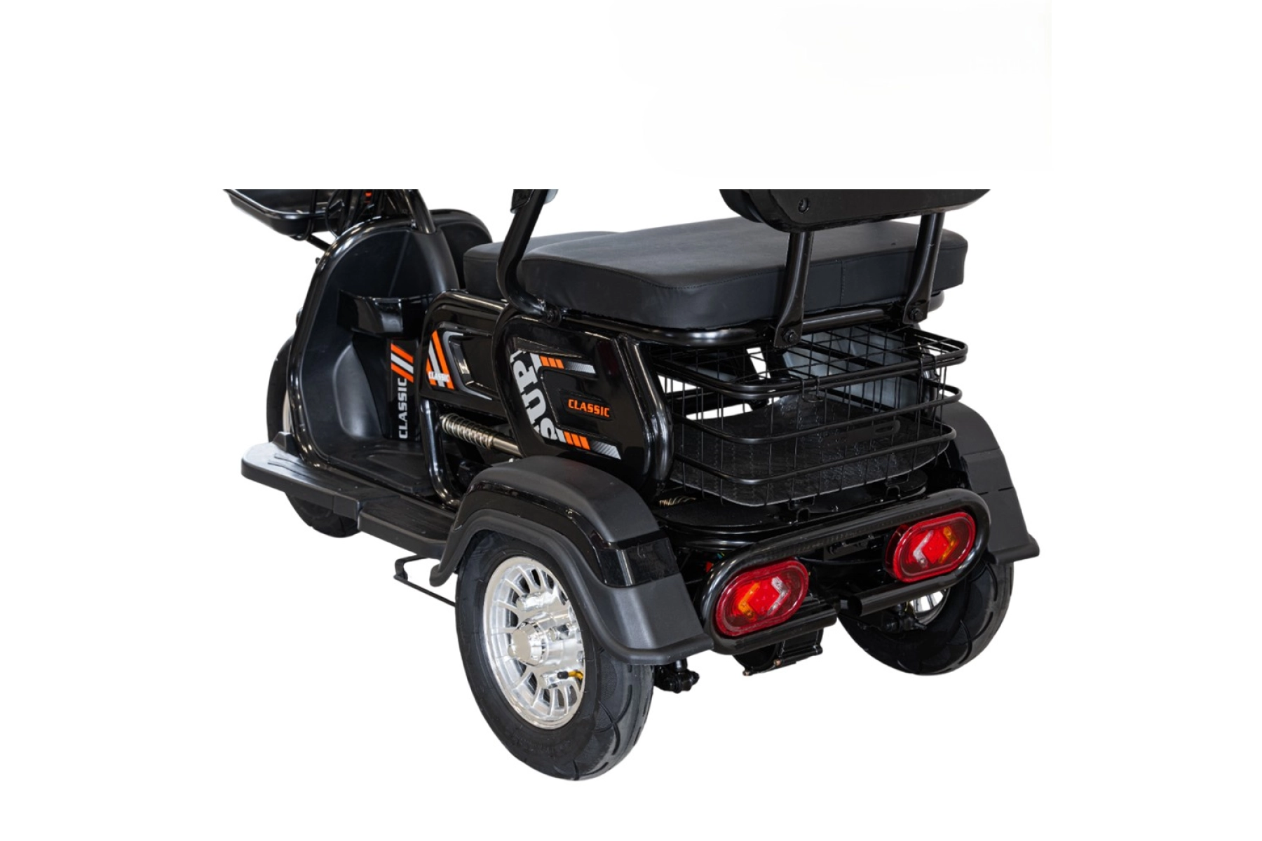 Трицикл электрический AP-H009-24 YAKAMA чёрный