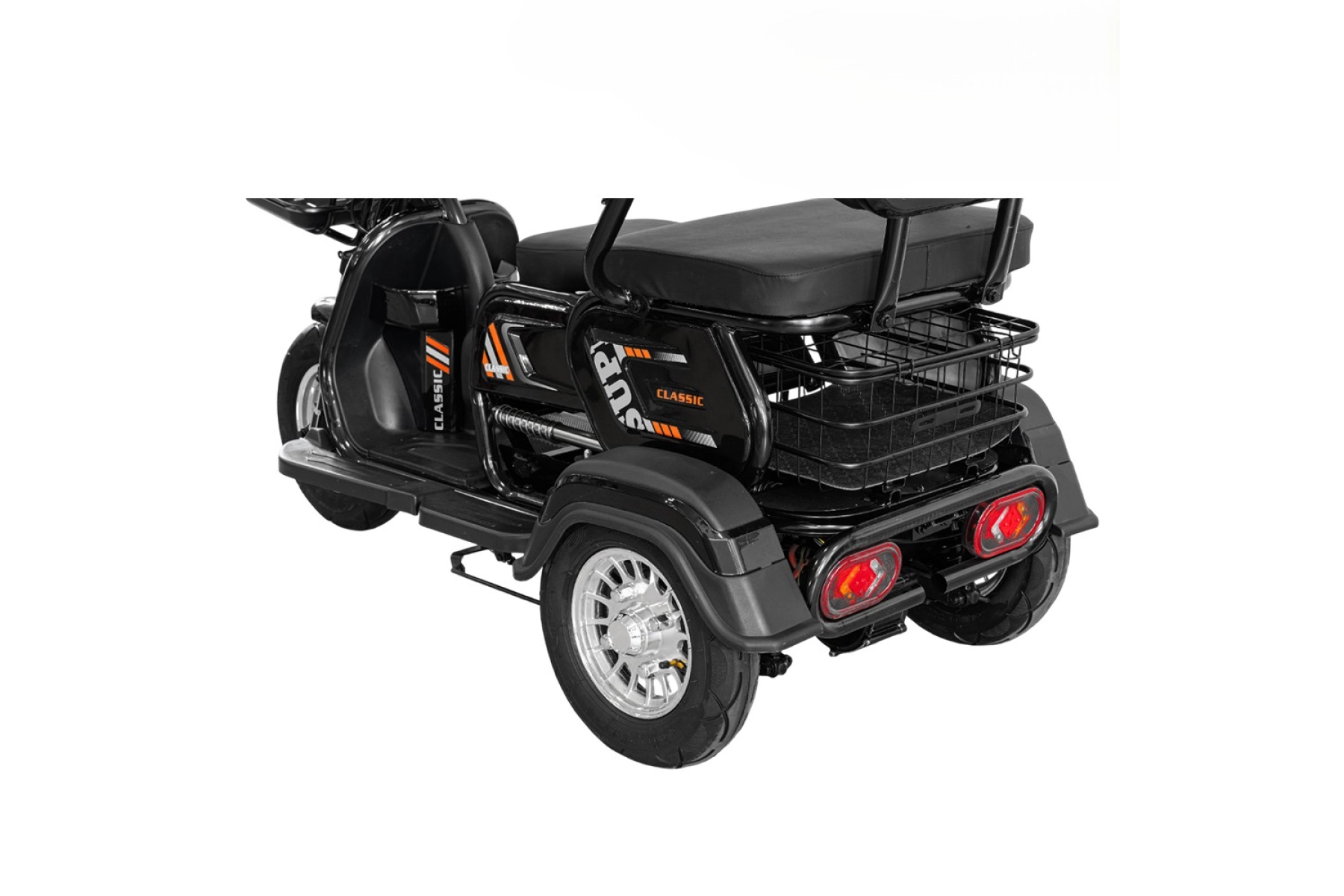 Трицикл электрический AP-H009-24 YAKAMA чёрный