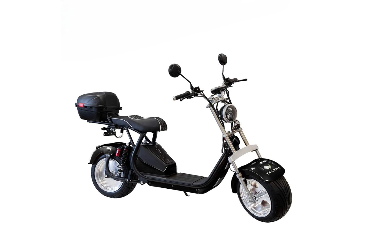 Электроскутер YAKAMA AP-H009-23 чёрный