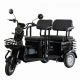 Трицикл электрический AP-H009-25 YAKAMA чёрный