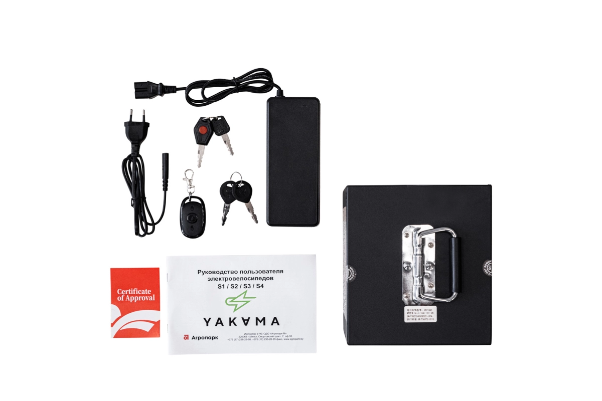 Электровелосипед Yakama S2 белый
