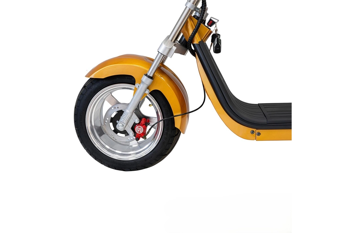 Электроскутер YAKAMA AP-H009-23 золотой