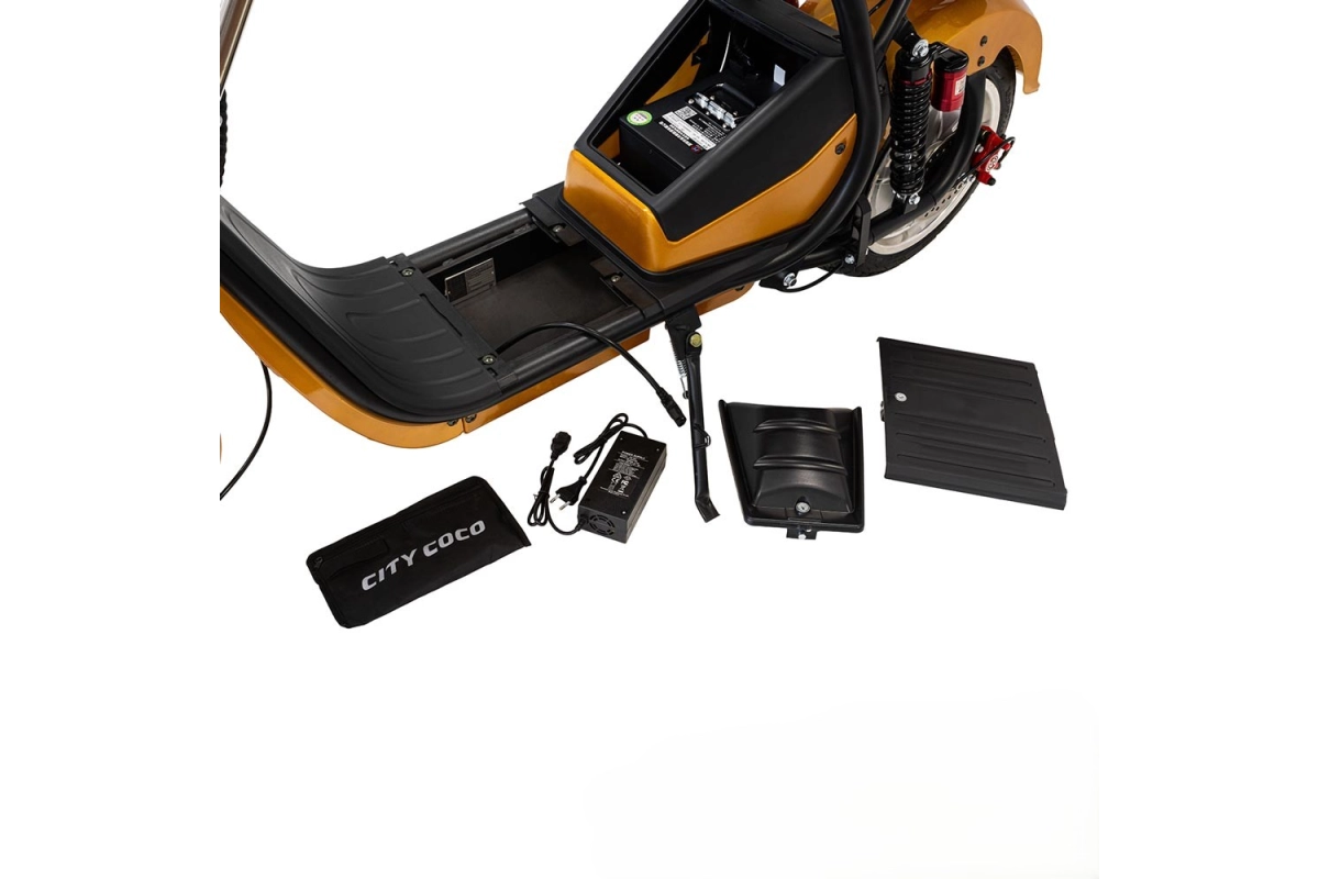 Электроскутер YAKAMA AP-H009-23 золотой