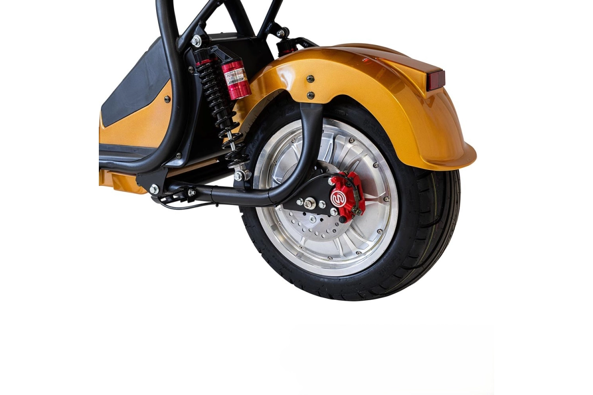 Электроскутер YAKAMA AP-H009-23 золотой