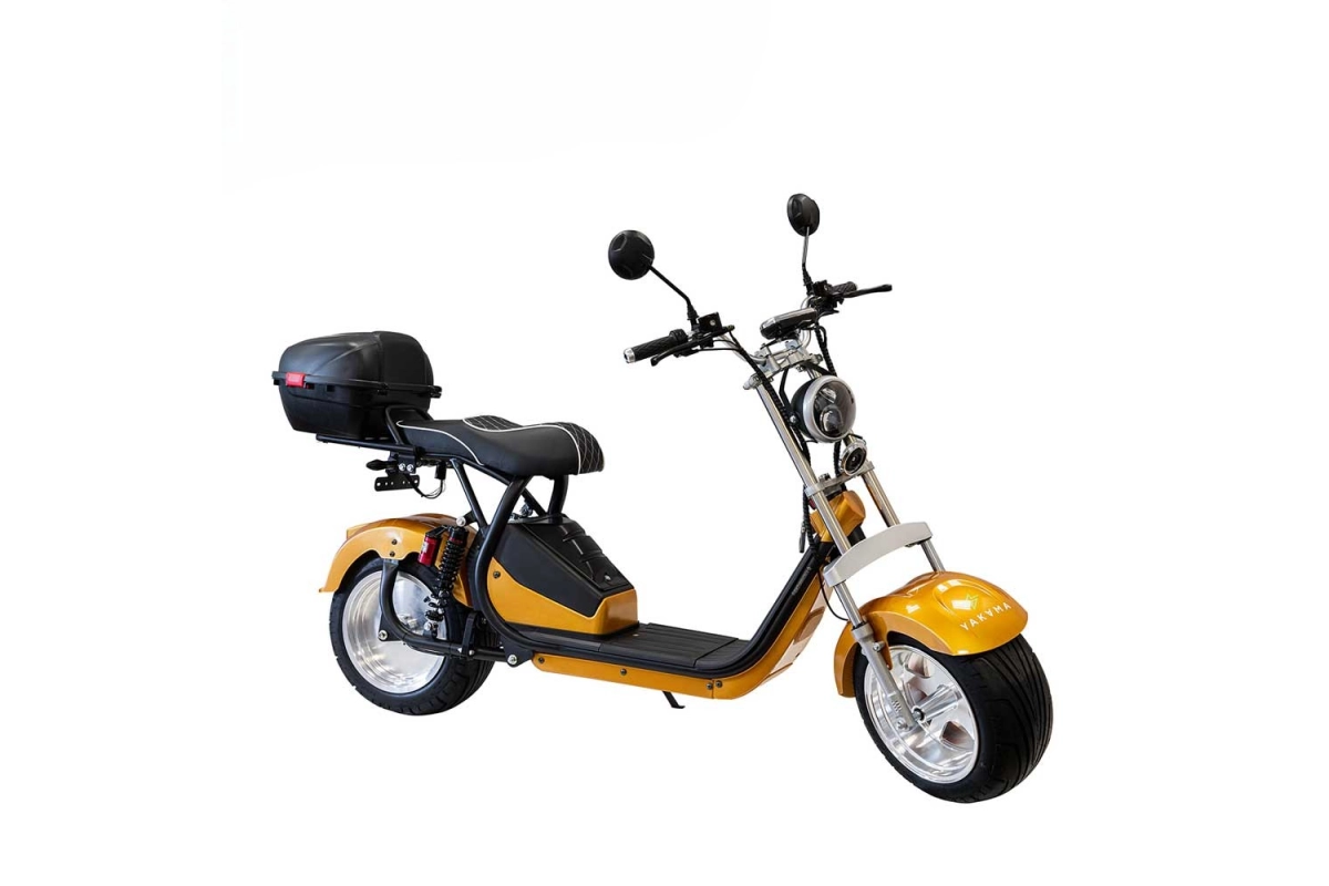 Электроскутер YAKAMA AP-H009-23 золотой