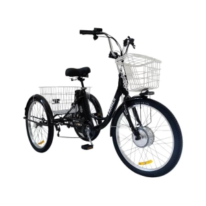 Трёхколёсный электровелосипед Smart8 Farmer чёрный