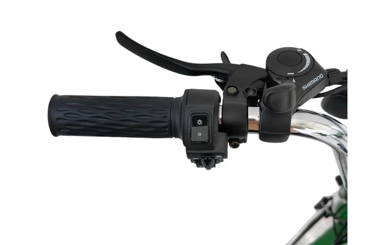 Трёхколёсный электровелосипед Smart8 Farmer зелёный