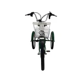 Трёхколёсный электровелосипед Smart8 Farmer зелёный