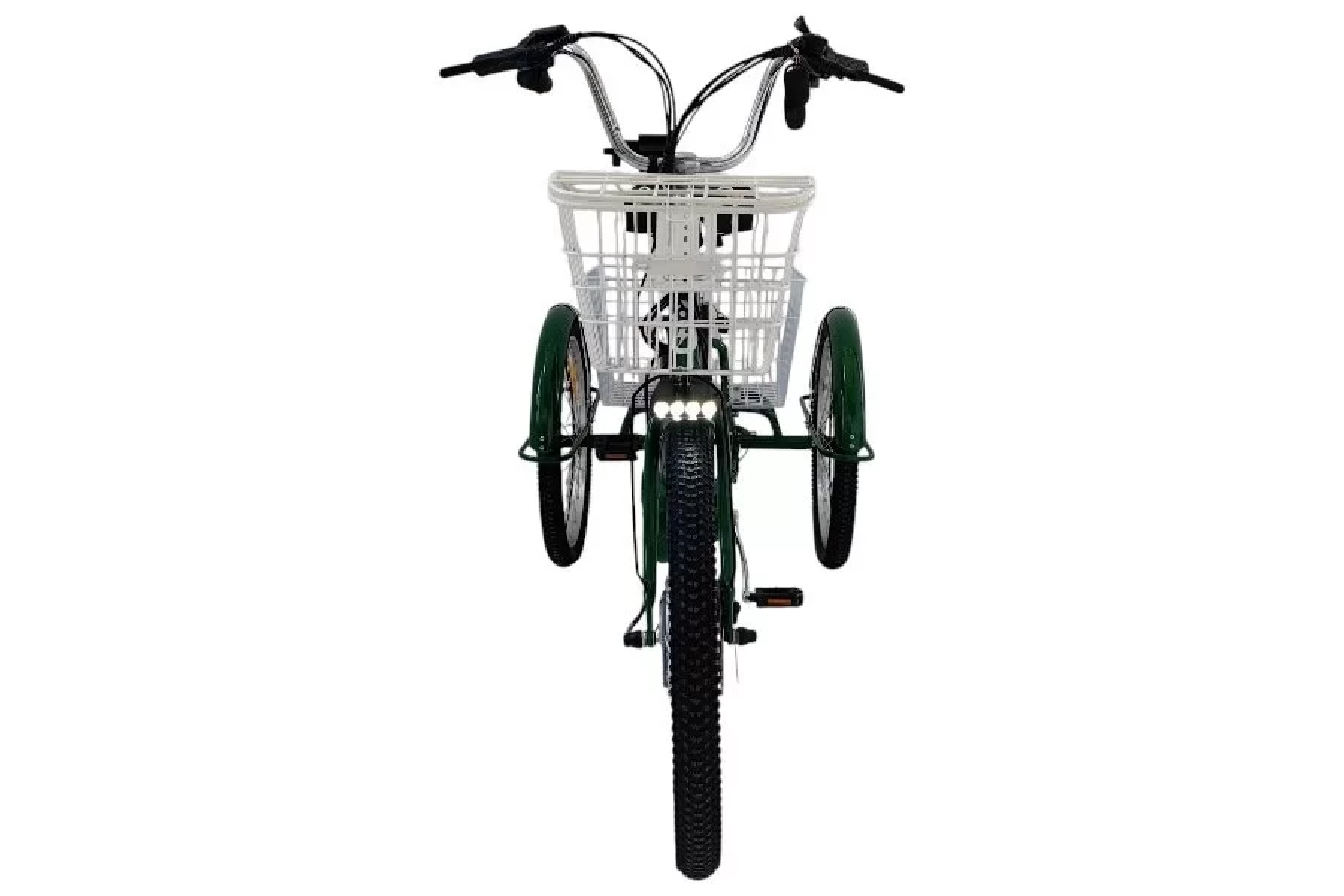 Трёхколёсный электровелосипед Smart8 Farmer зелёный