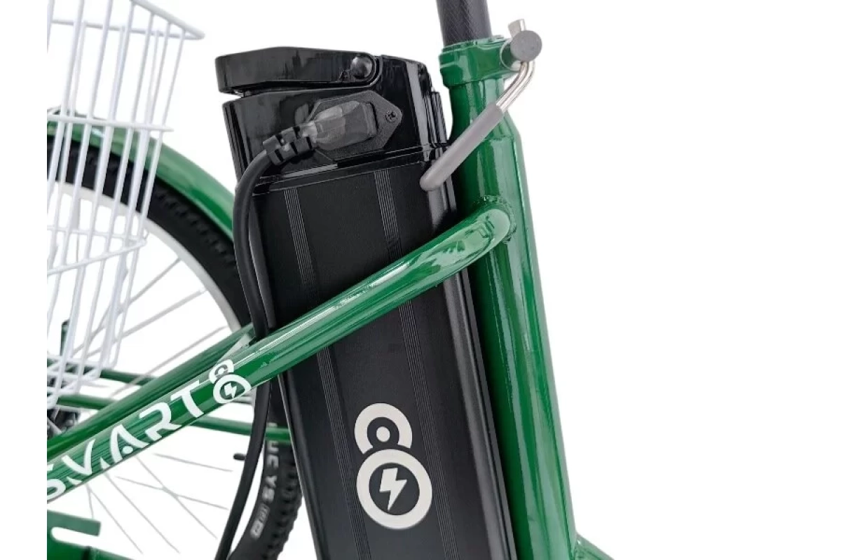 Трёхколёсный электровелосипед Smart8 Farmer зелёный