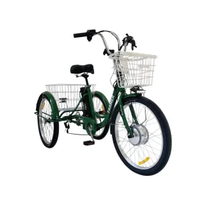 Трёхколёсный электровелосипед Smart8 Farmer зелёный