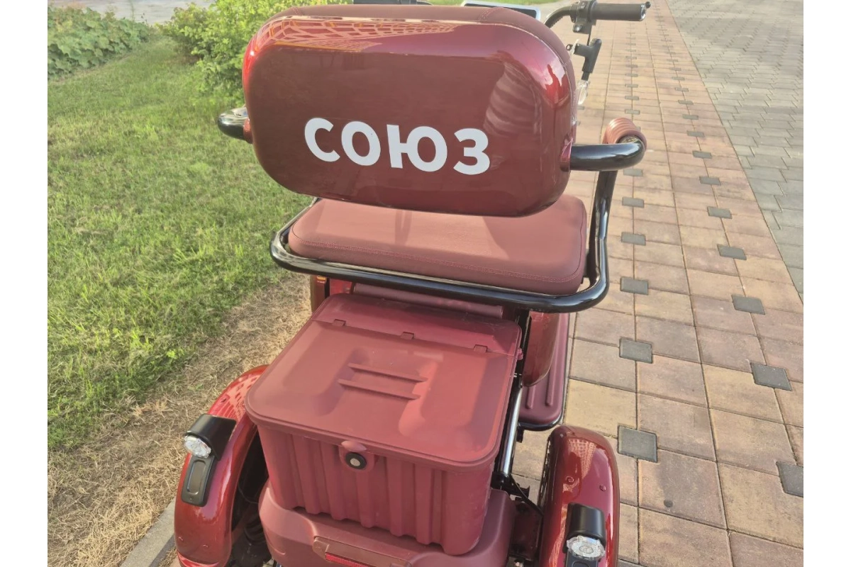 Электротрицикл Terax СОЮЗ NS-X3 бордовый