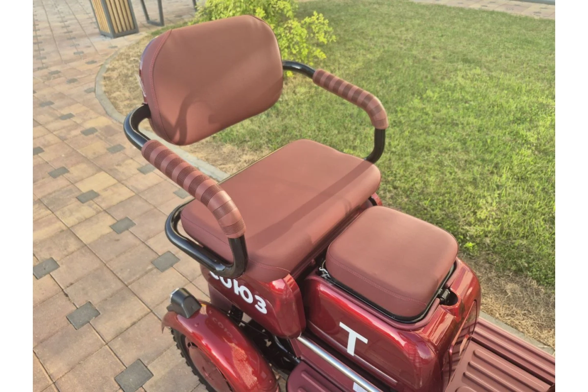 Электротрицикл Terax СОЮЗ NS-X3 бордовый