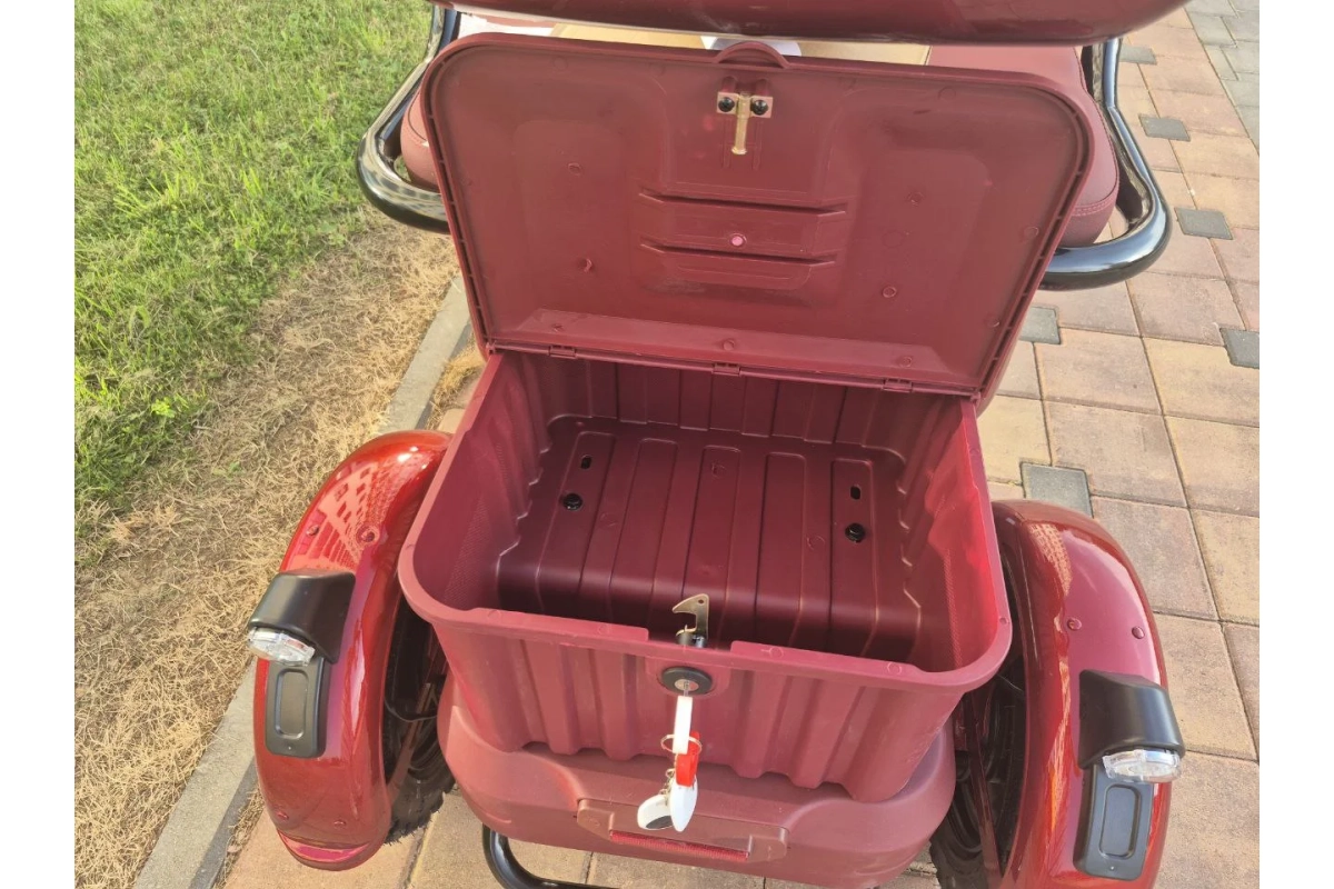 Электротрицикл Terax СОЮЗ NS-X3 бордовый