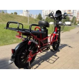 Электровелосипед Tsunami Ultra MAX красный