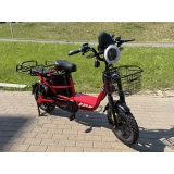 Электровелосипед Tsunami Ultra MAX красный