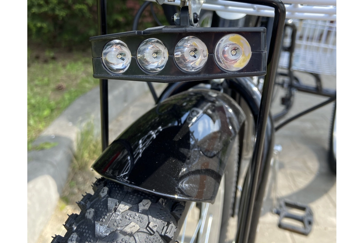 Трёхколёсный электровелосипед Smart8 Farmer чёрный