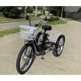 Трёхколёсный электровелосипед Smart8 Farmer чёрный
