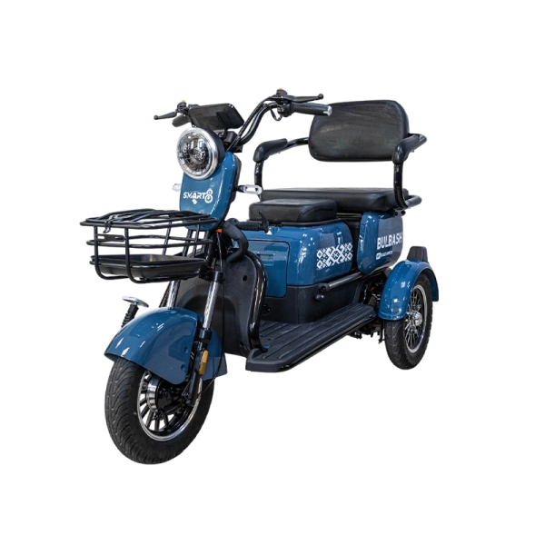 Электротрицикл Smart8 Bulbash S синий