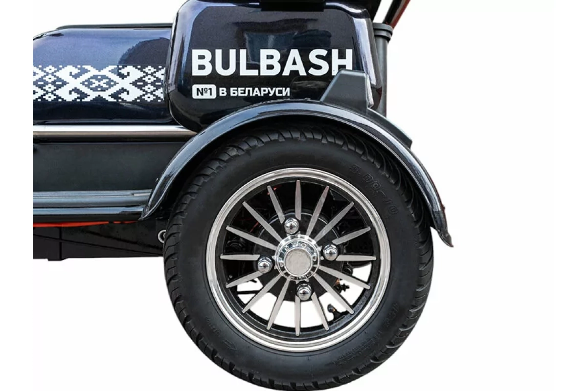 Электротрицикл Smart8 Bulbash S чёрный