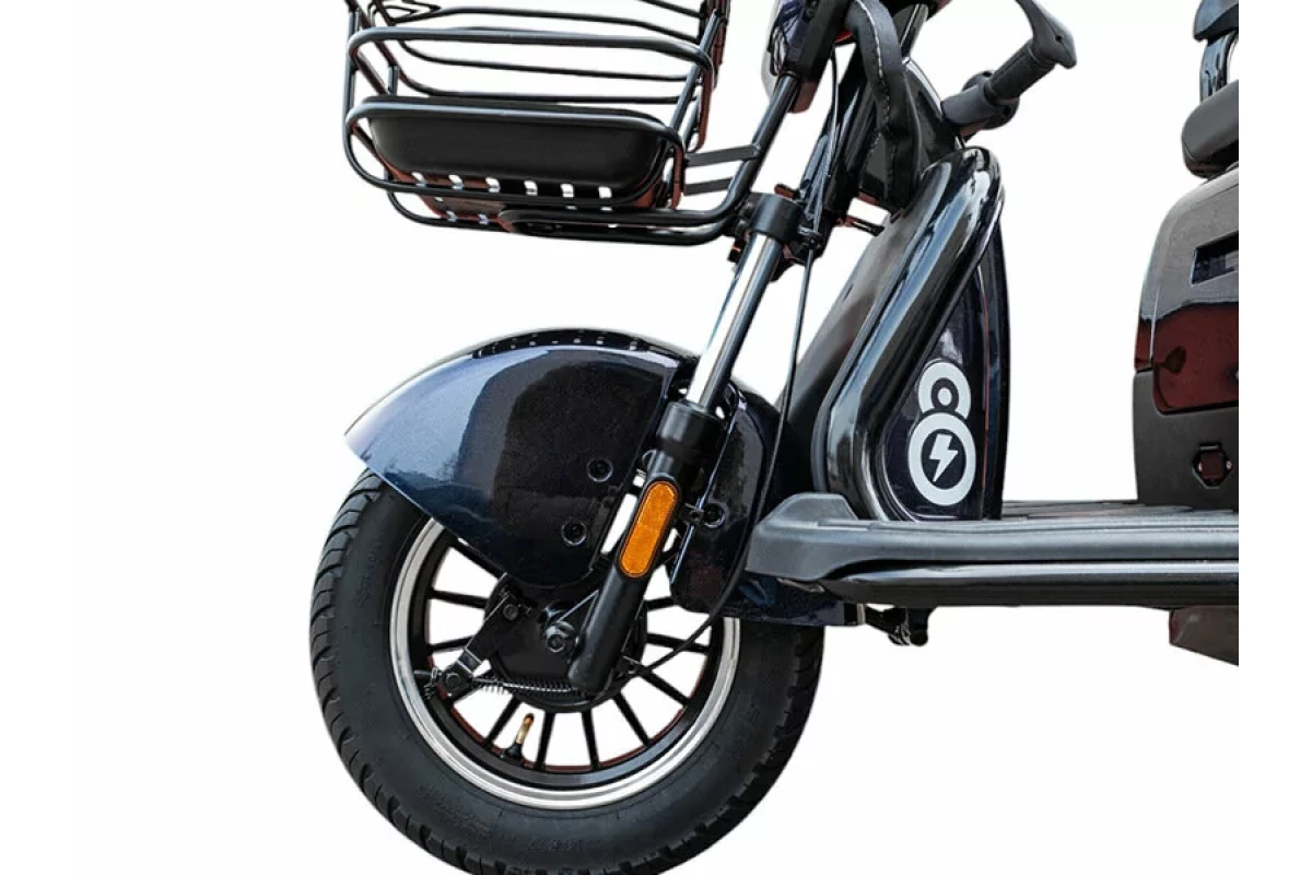 Электротрицикл Smart8 Bulbash S чёрный