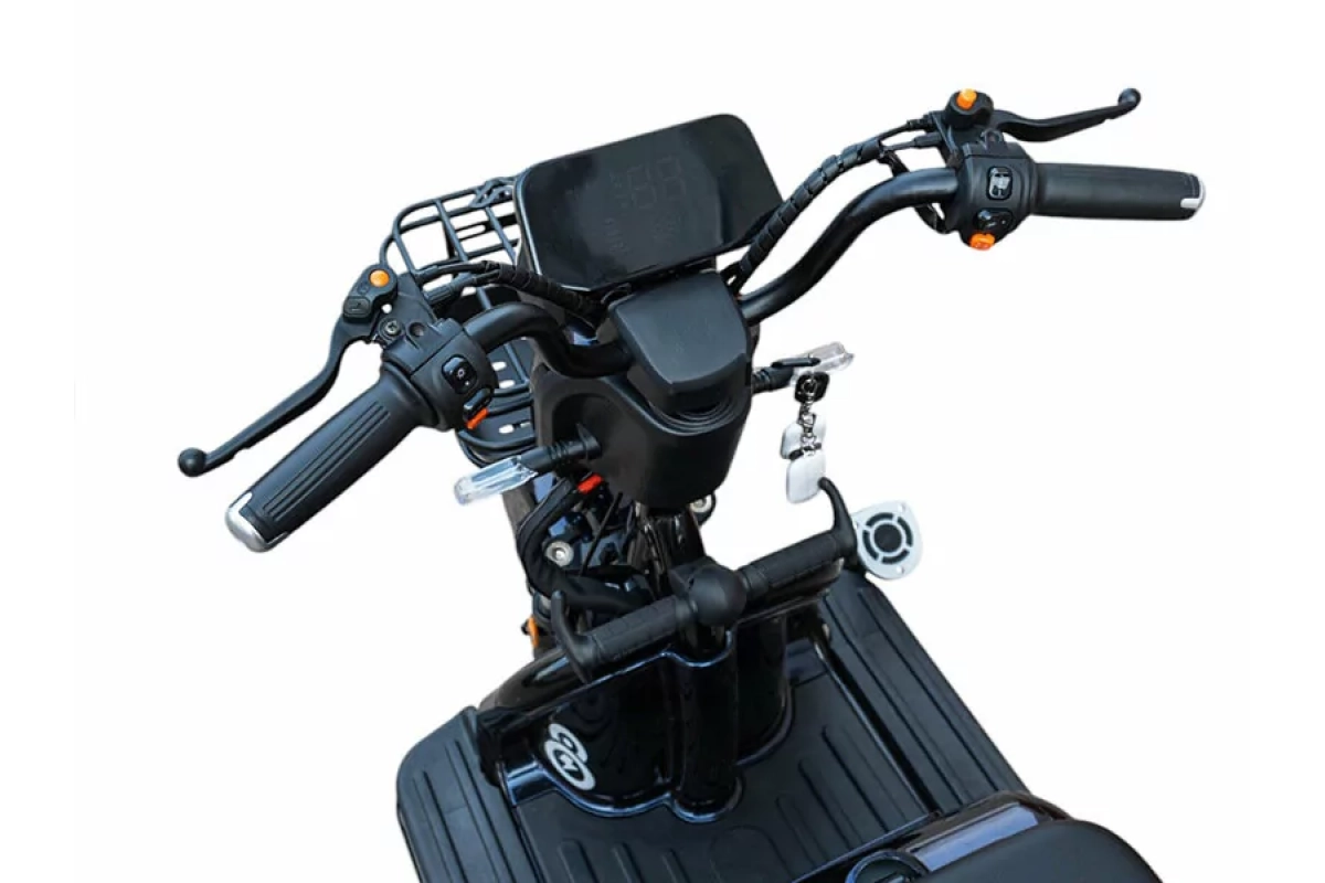 Электротрицикл Smart8 Bulbash S синий