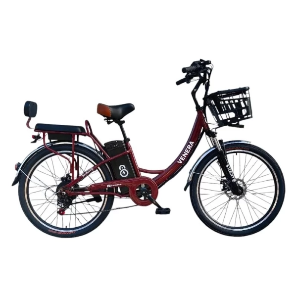 Электровелосипед Smart8 Venera коричневый