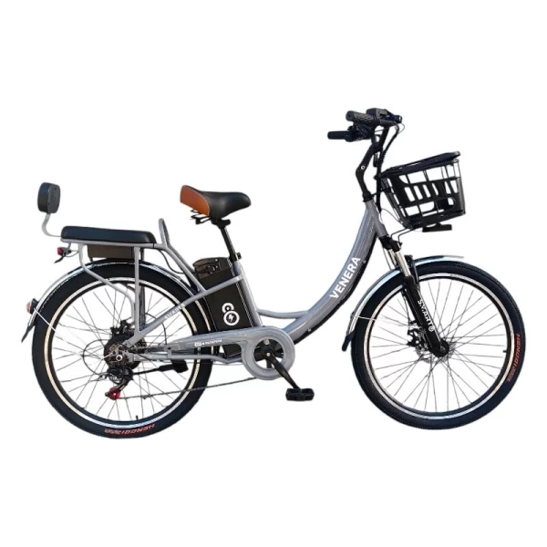 Электровелосипед Smart8 Venera серый