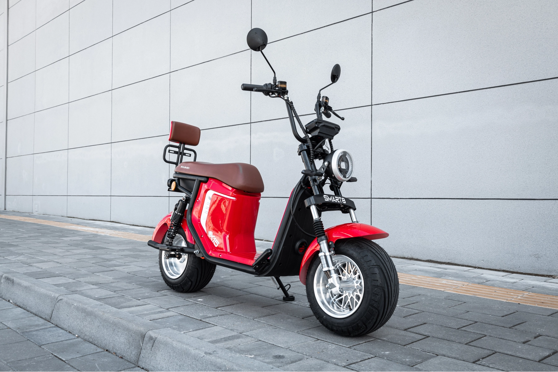 Электроскутер Smart8 Bulbash X15 PRO красный