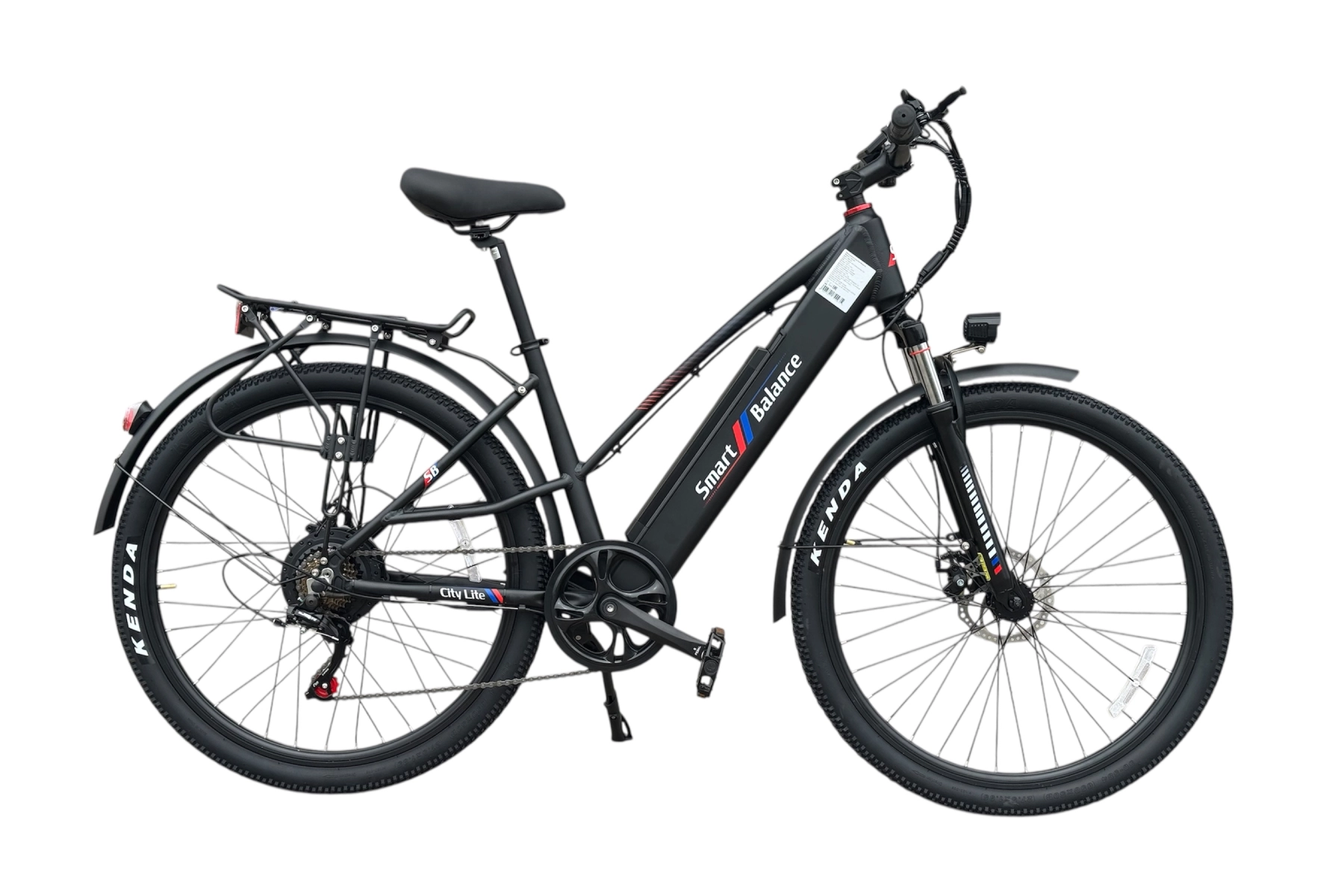 Электровелосипед SmartBalance City Lite чёрный (2025)