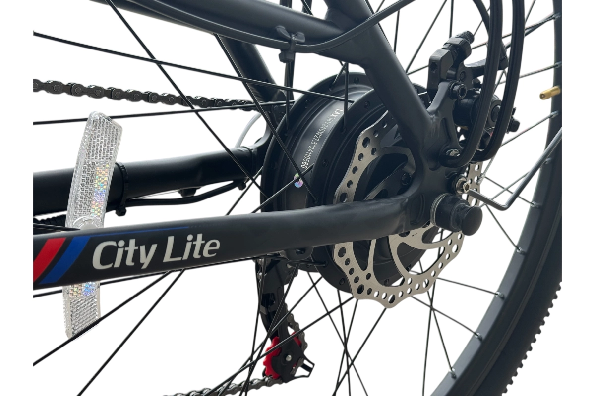 Электровелосипед SmartBalance City Lite чёрный (2025)