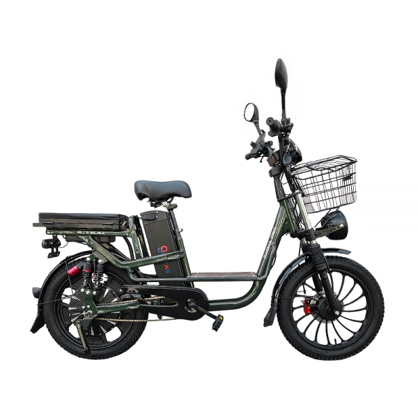 Электровелосипед Smart8 Dacha Pro зелёный