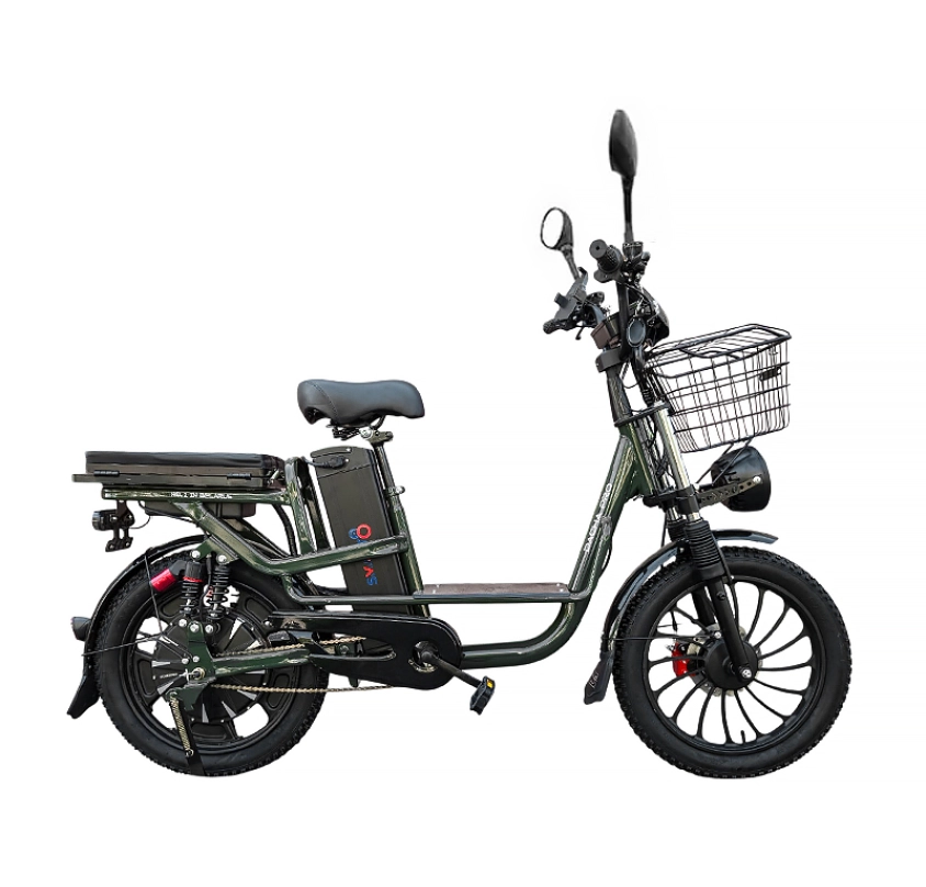 Электровелосипед Smart8 Dacha Pro зелёный