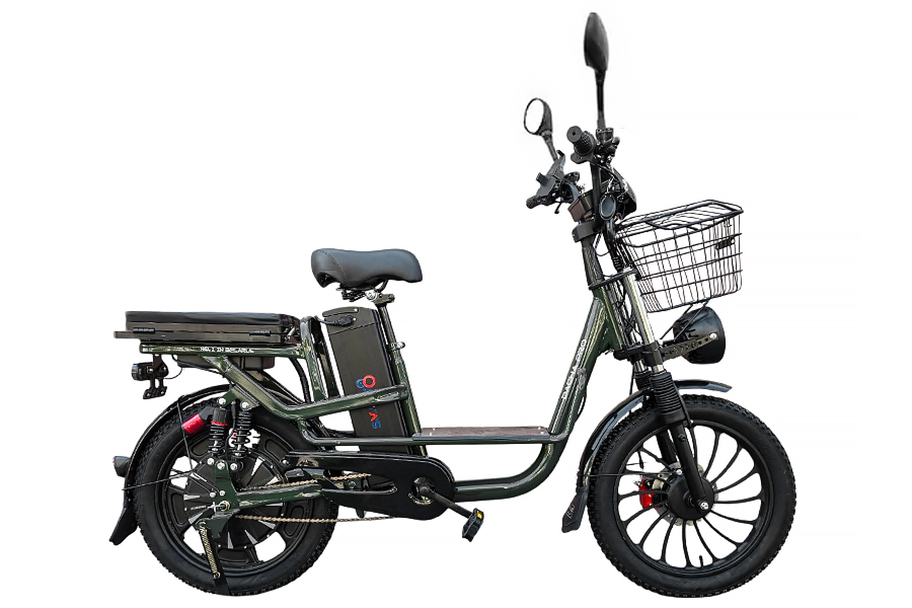 Электровелосипед Smart8 Dacha Pro зелёный