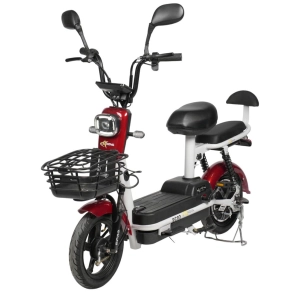 Электроскутер Nova EC-02 красный (без цепи)