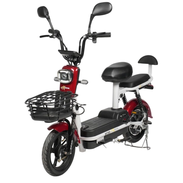 Электроскутер Nova EC-02 красный (без цепи)