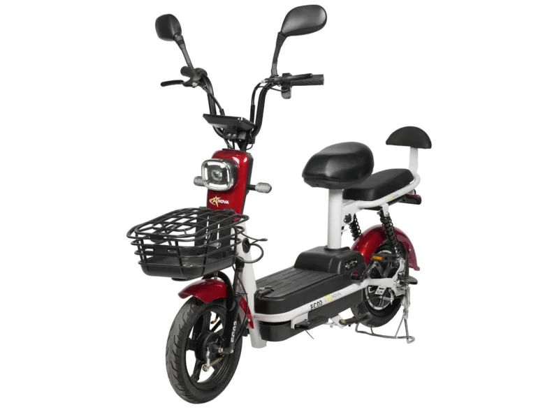 Электроскутер Nova EC-02 красный (без цепи)
