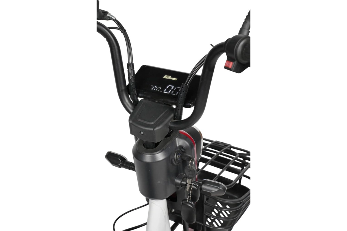 Электроскутер Nova EC-02 красный (без цепи)