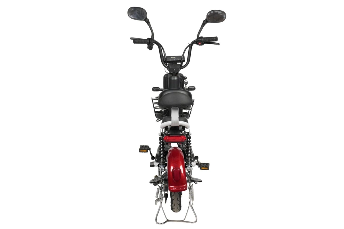 Электроскутер Nova EC-02 красный (без цепи)