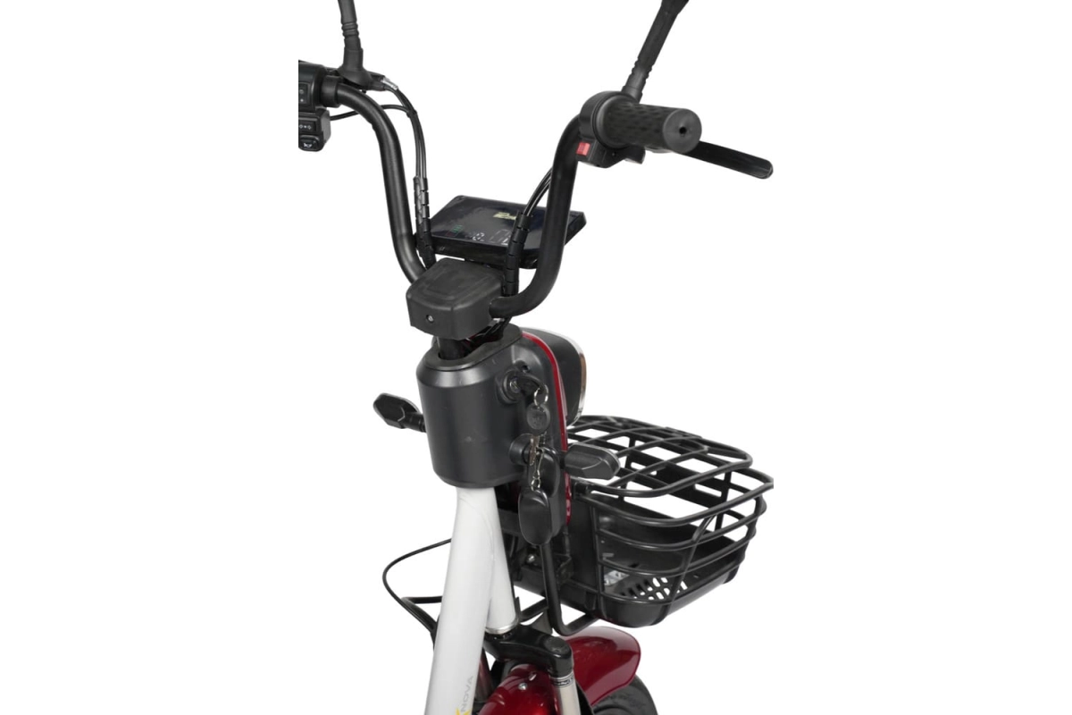 Электроскутер Nova EC-02 красный (без цепи)