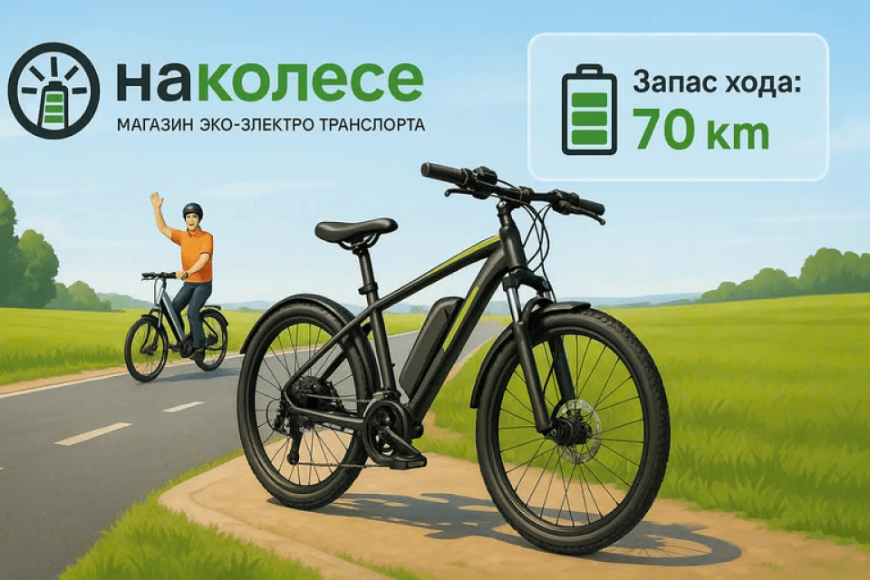 Всё, что нужно знать о дальности хода электровелосипеда от Nakolese.by