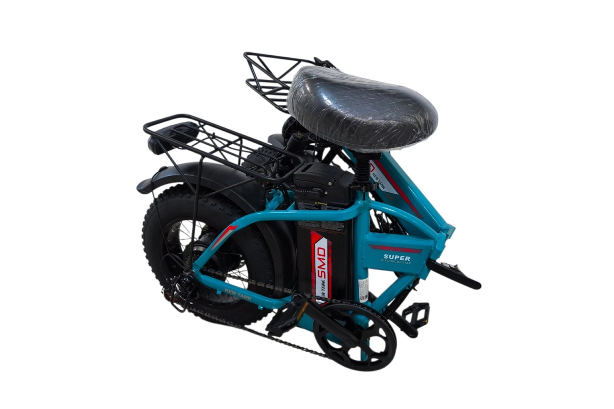 Электровелосипед SMD TANK NEW голубой