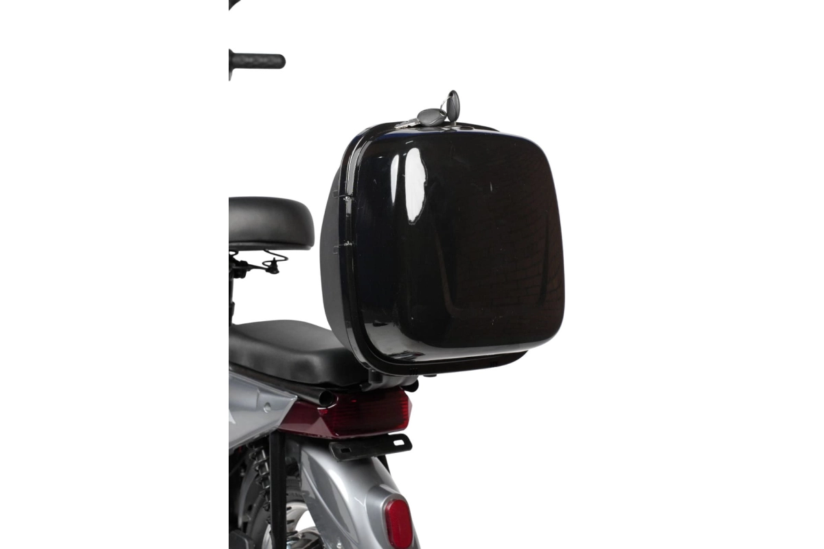  Электроскутер Nova EC-03 серый (без цепи)