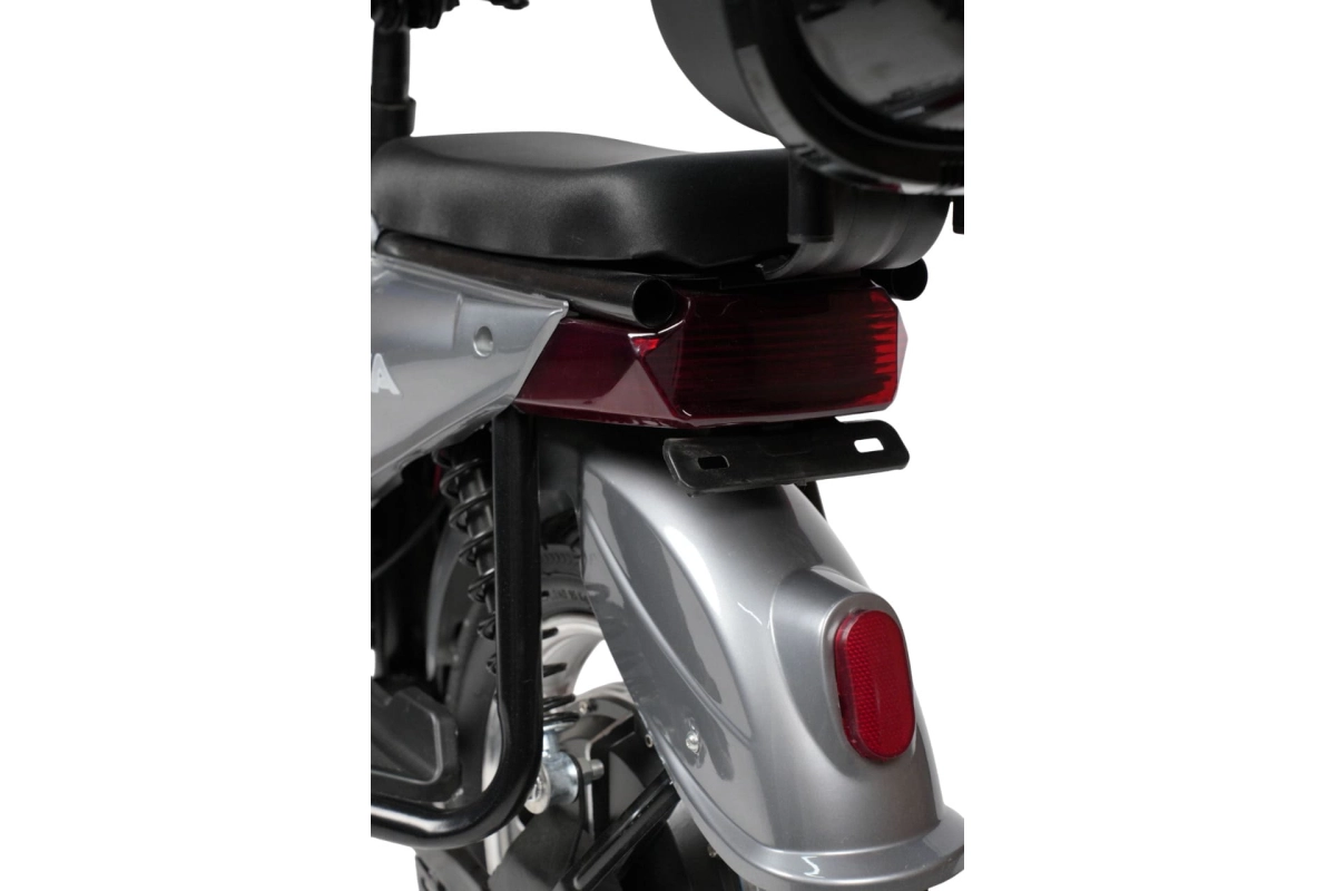  Электроскутер Nova EC-03 серый (без цепи)